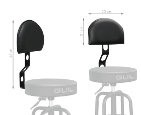 Respaldo ergonómico SL-R/1 para contrabajo