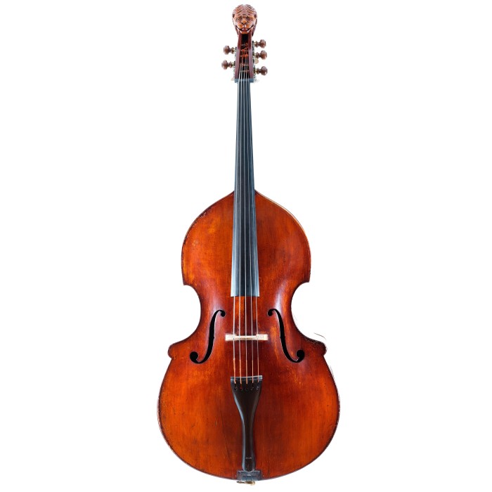 Contrabajo Heinrich Kaufmann 5 cuerdas Ca.1850