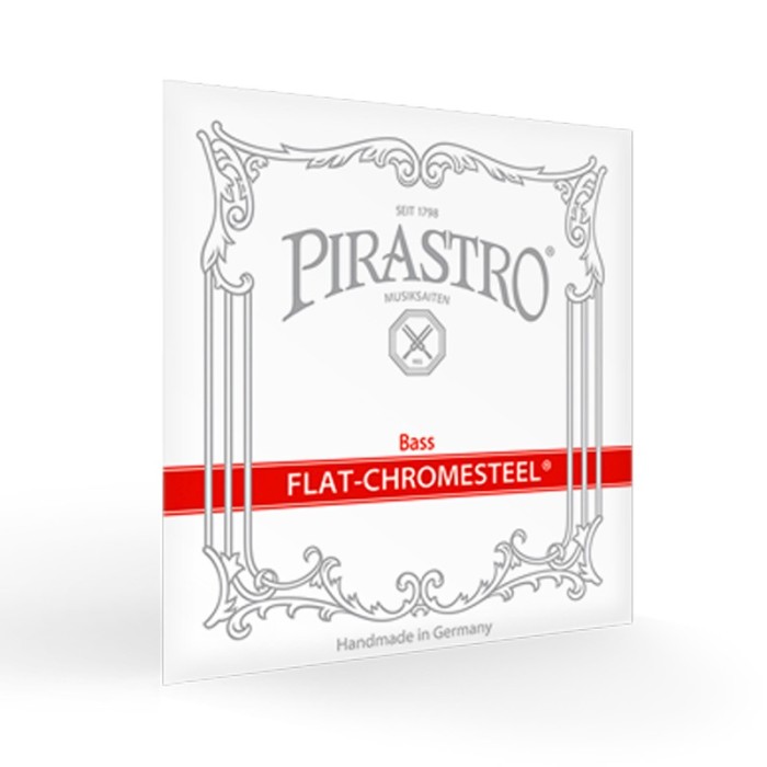 Juego de 4 cuerdas Pirastro Flat-Chromesteel Solo